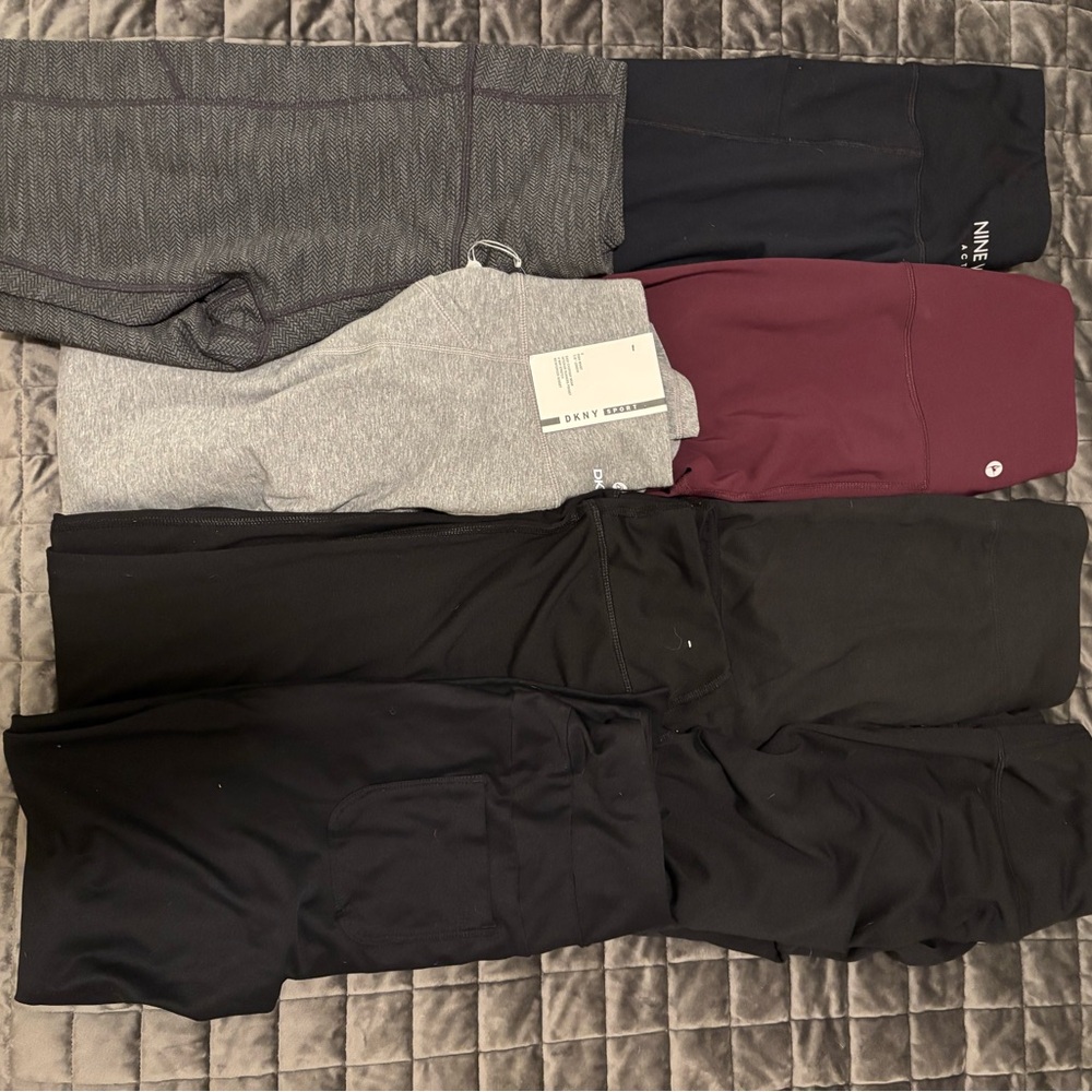 Set of 8 women’s leggings